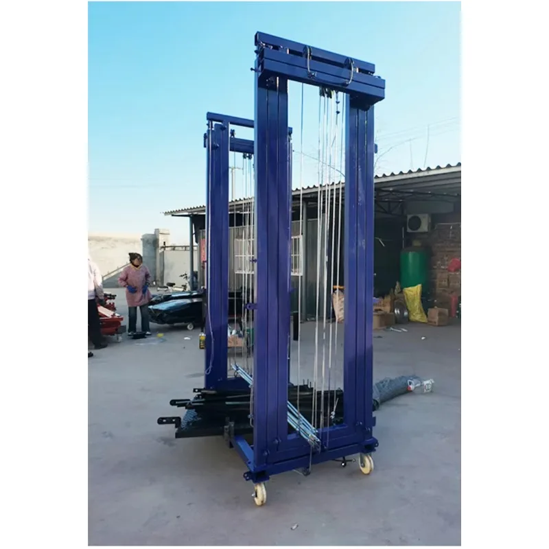 Electric Scaffolding Adjustable Lifting Heights Maximum Safety Features Easy Control High-altitude Working Tight Spaces New