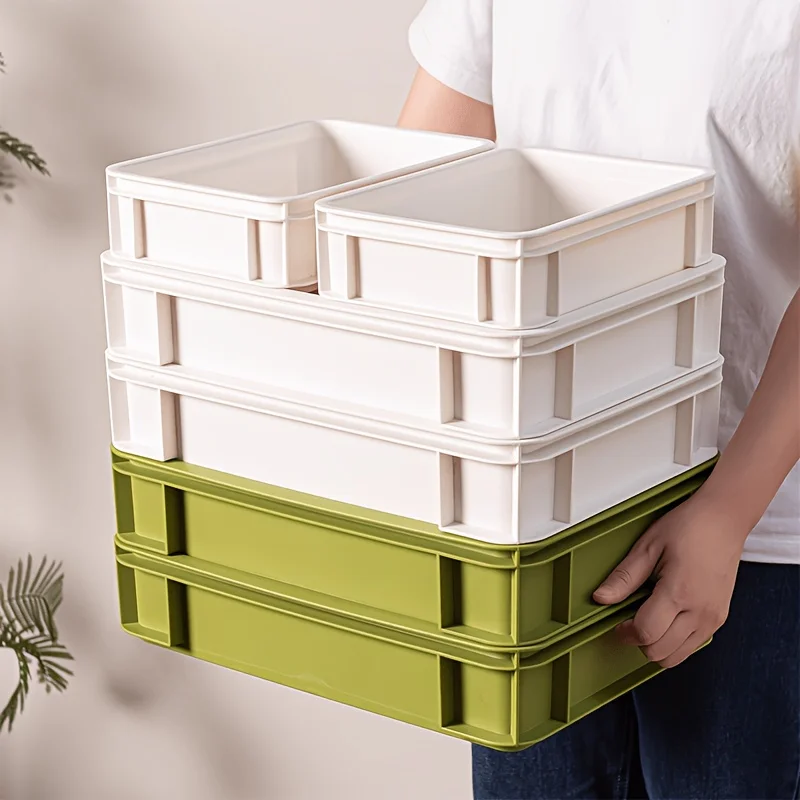 Industrial Vintage Storage Thickened Sturdy Strong Load Bearing Multi Compartment Organizer Stackable Portable Hardware Tool Box
