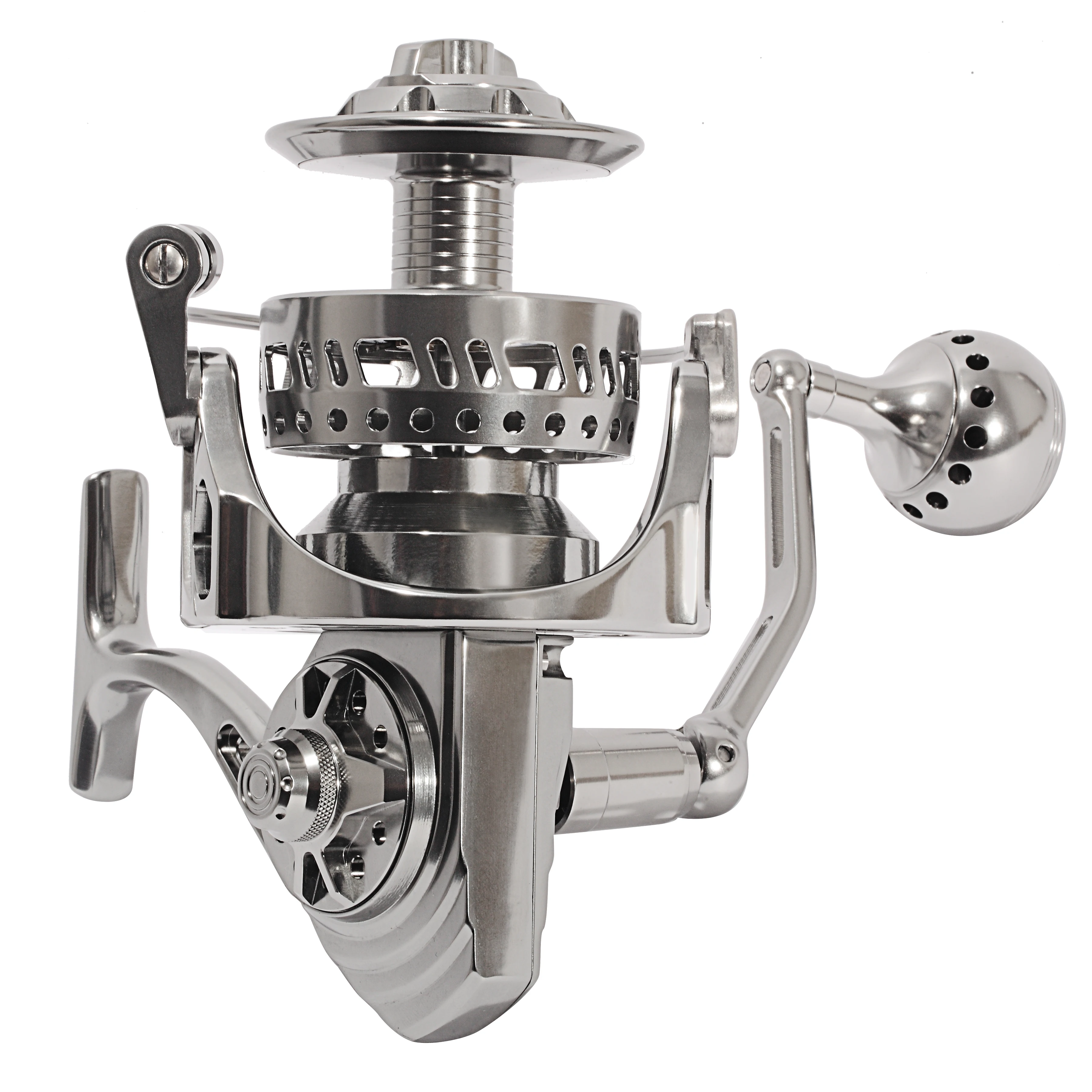 Powerful 35kg Drag Full Metal Fishing Reel 7000 Long Cast Heavy Duty Saltwater Reel for Boat Offshore Surf Big Game Fishing