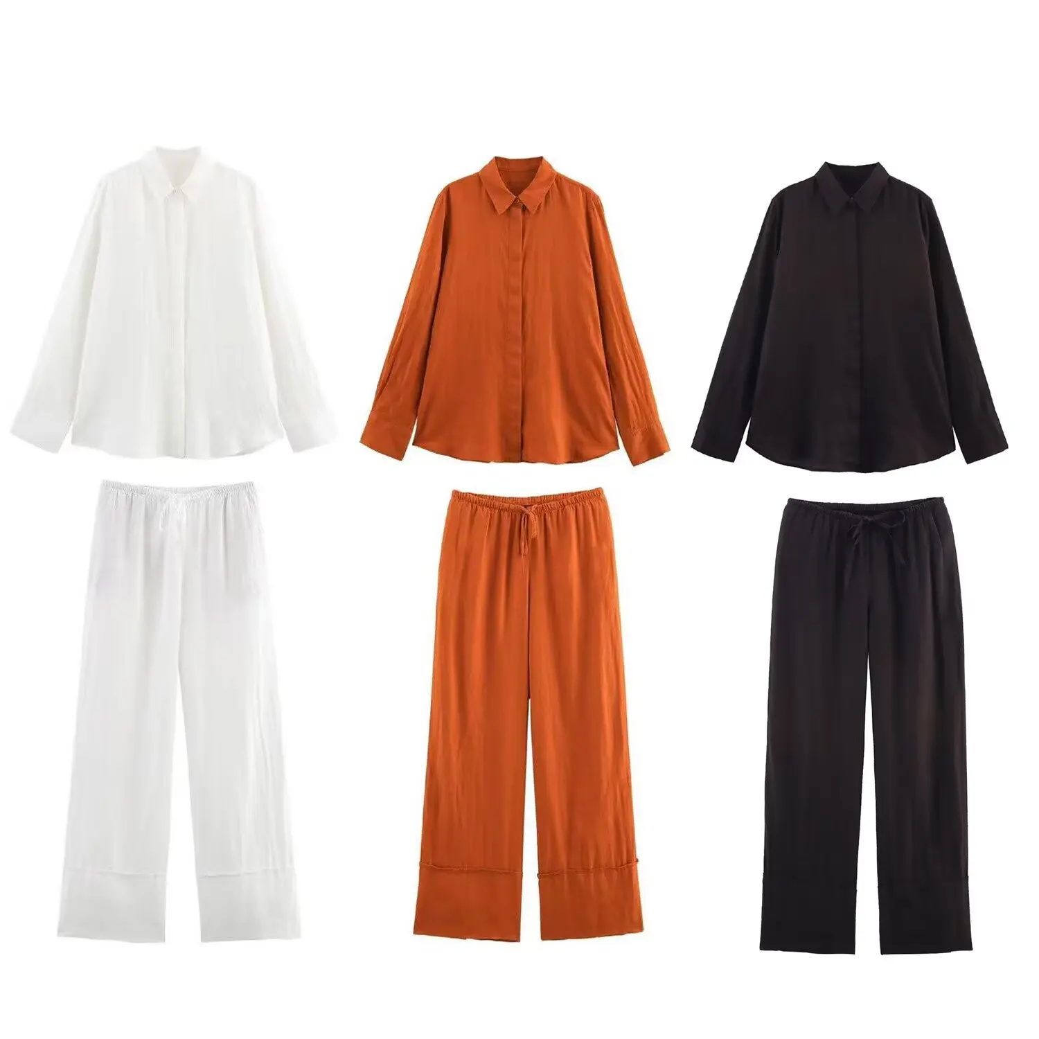 

Women 2025 spring New Fashion leisure flax Blouses Vintage Long Sleeve Lapel Button-up Female Shirts Blusas Chic Tops