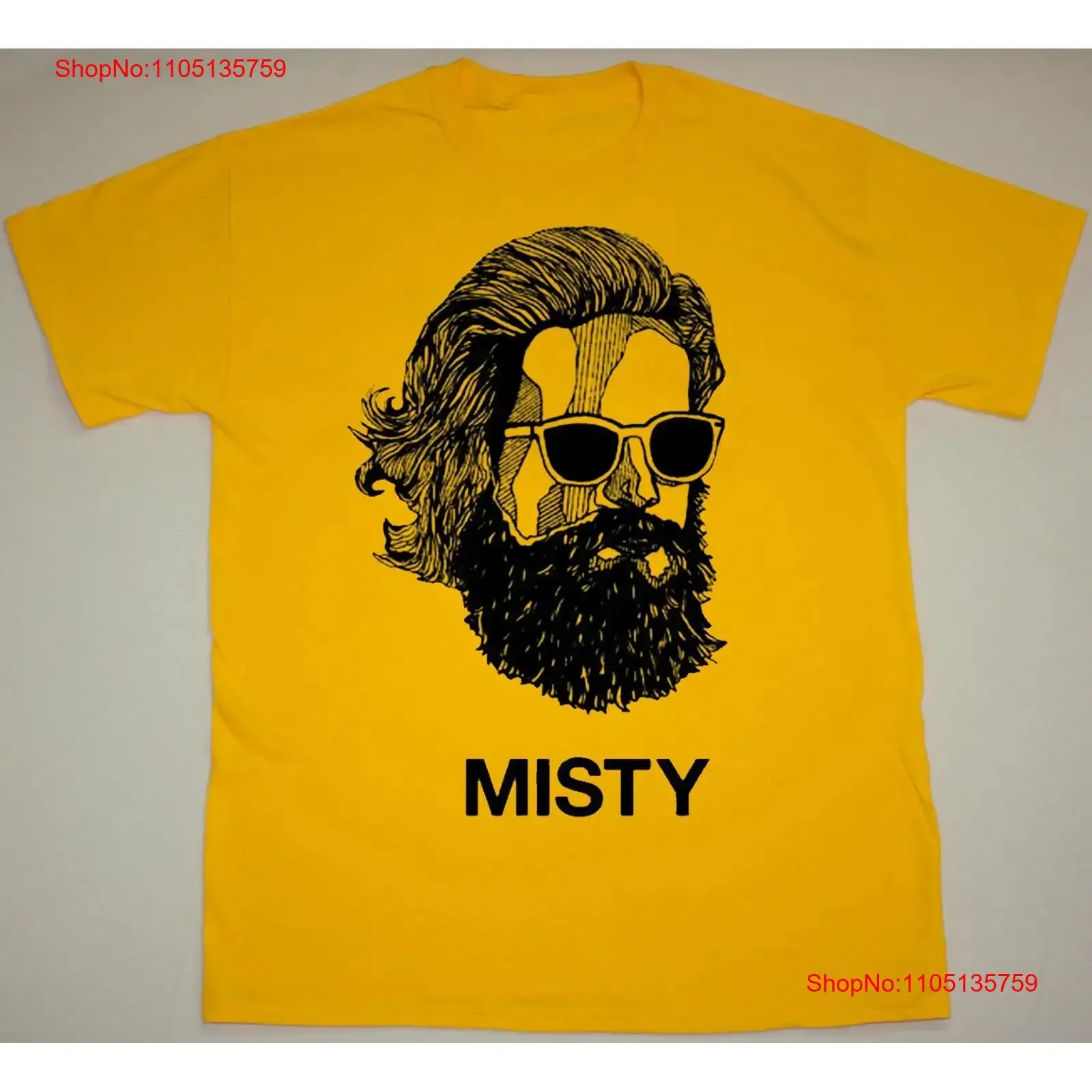 Father John Misty Big Face Men T Shirt Yellow Classic S 5XL 1K0301 vintage Washed fashion Versatile homme streetwear Casual