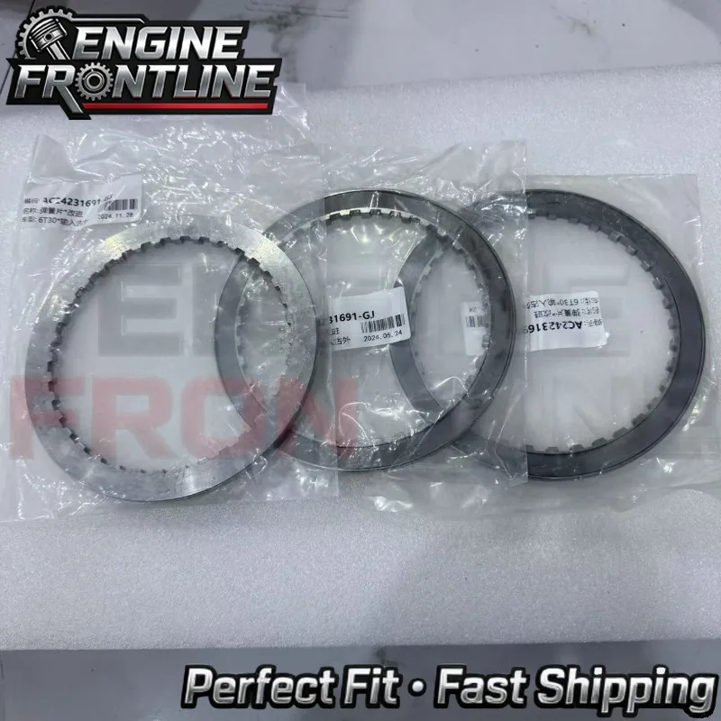 New 6T30 6T40 6T45 6T50 3/5 Reverse Clutch Steel Plate Improved Wave Spring 24253297 Suit for GM