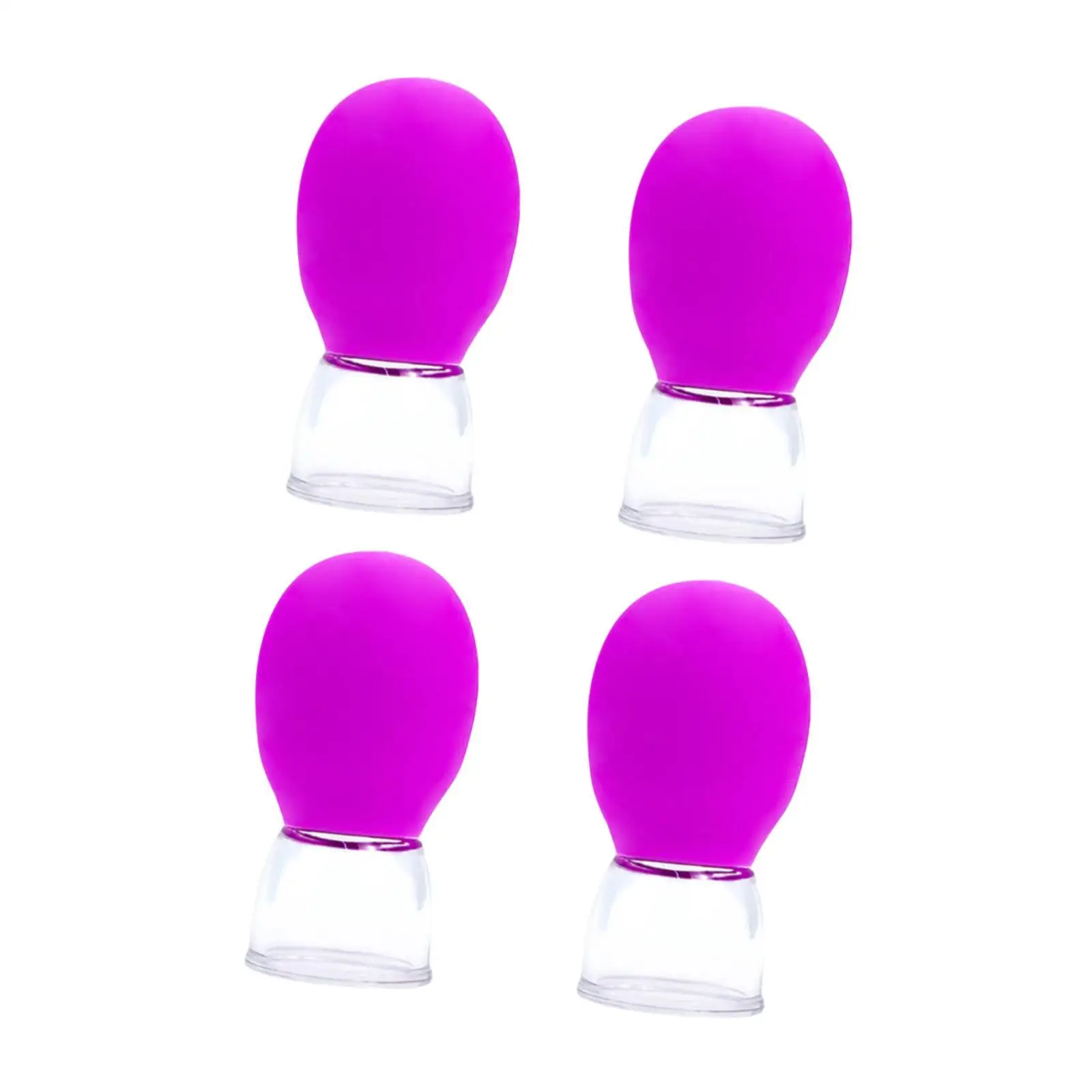2-4pack 4Pcs Body Cupping Set Back Thigh Arm Legs Household Body Cup Fascia