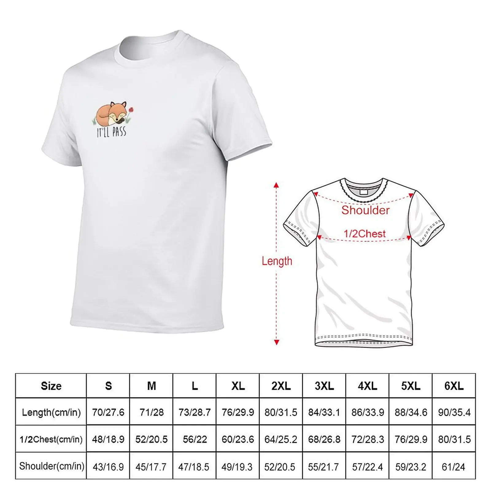 It’ll pass (Fleabag) T-Shirt Utility Work Short Sleeve Top