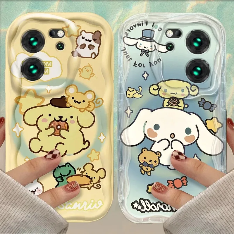 Cinnamon Pom Purin Phone Case For Xiaomi 13T 12T 14 13 12 11 Lite 5G NE 10T POCO X5 X6 Pro X3 NFC X4 GT F3 F4 F5 F6 M6 M5S C65