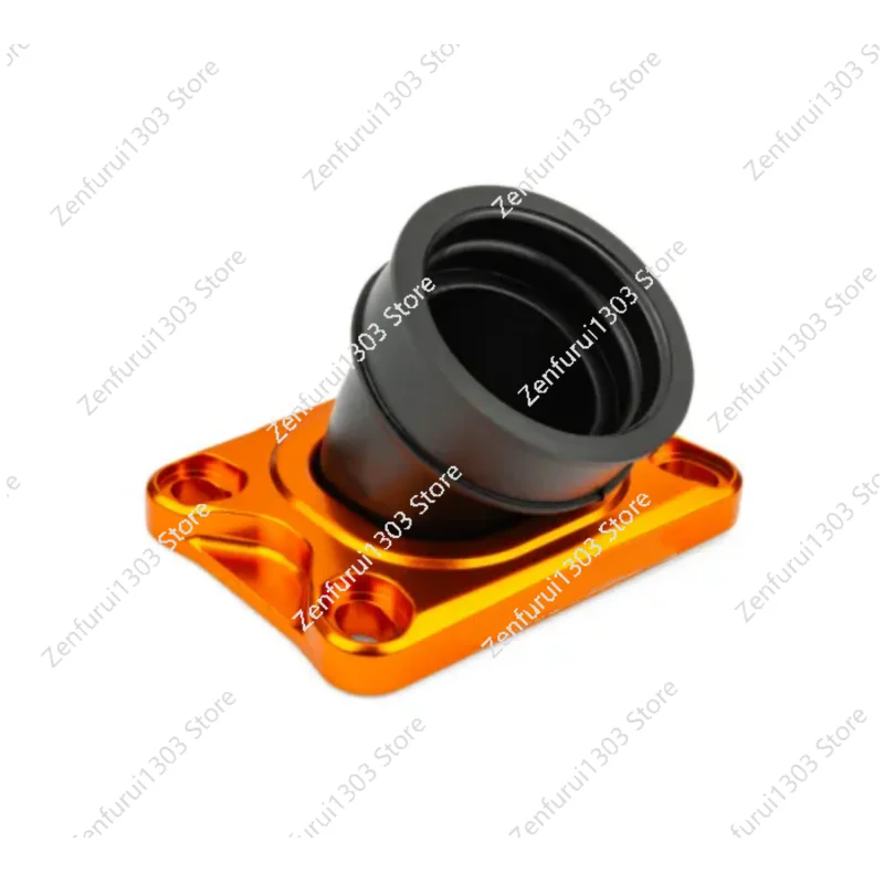 Milling Machined Motorcycle Parts Aluminum Anodized Intake Manifold
