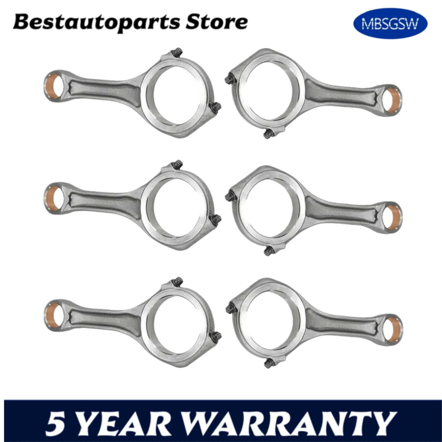 Biela de conexão adequada para audi porsche volkswagen a4 a5 a6 a7 a8 q5 q7 cayenne macan panamera touareg 3.0l v6 diesel 2007-2024