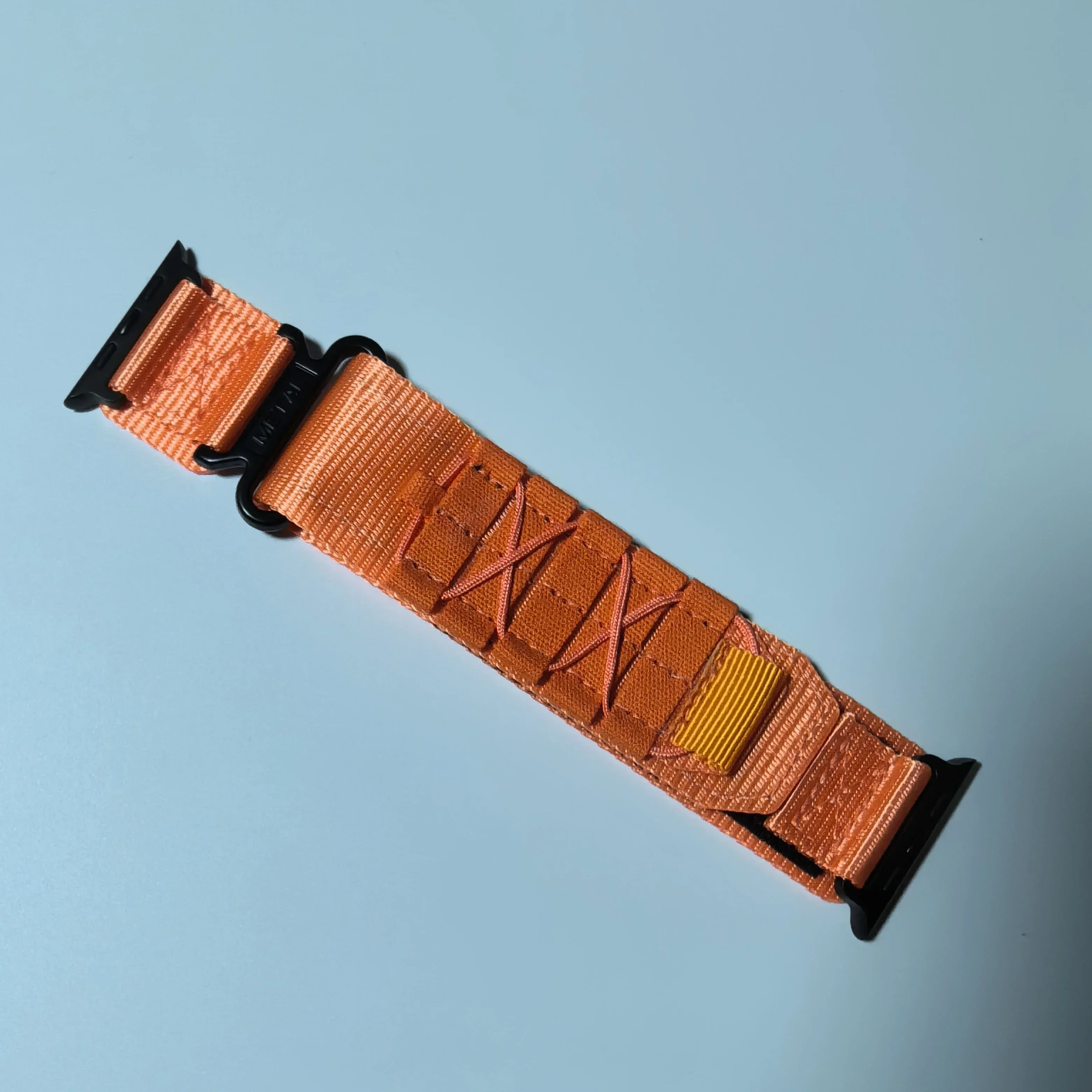 Correa de reloj deportivo para Apple iwatch Ultra 2 SE 9 8 7 41 44 45 49MM Serie 6 5 4 3 2 38 40mm, correa de nailon