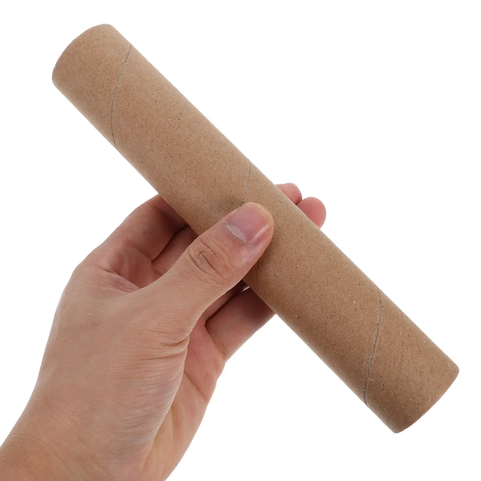 

5Pcs Brown Kraft Paper Mailing Tubes Cylindrical Cardboard Cylinder Portable Shipping Tubes for Posters Art Prints Maps Packing