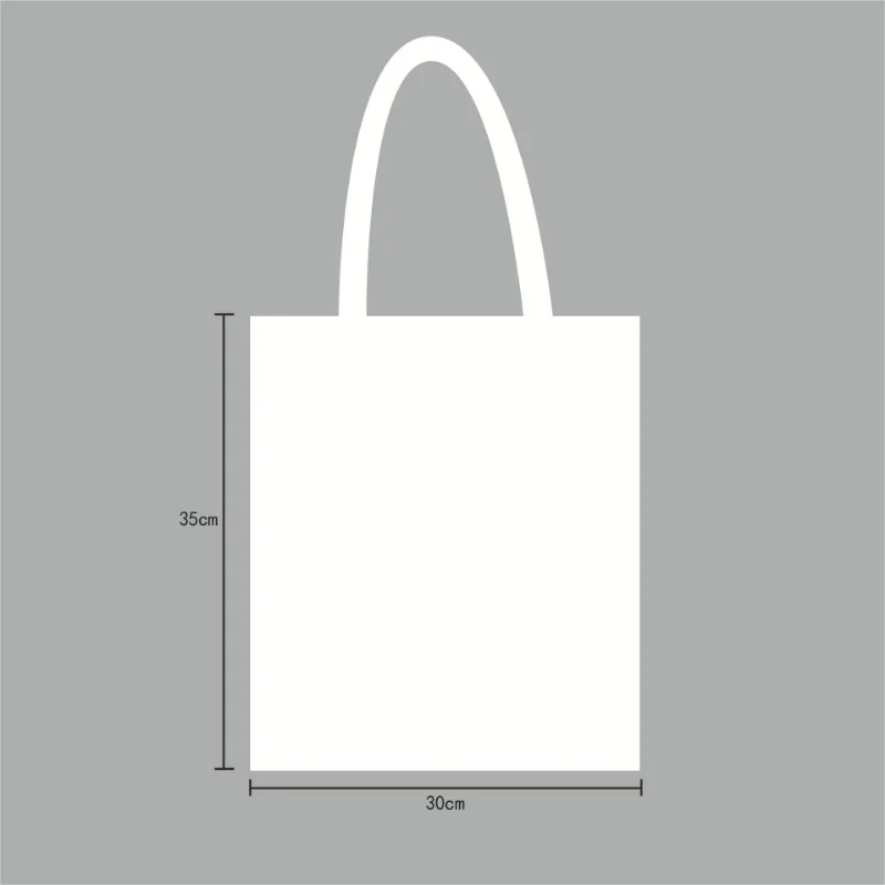 Grand sac fourre-tout en toile de tissu de coton pour femmes, réutilisable, pliable, initié, écologique, shopping, blanc, dames