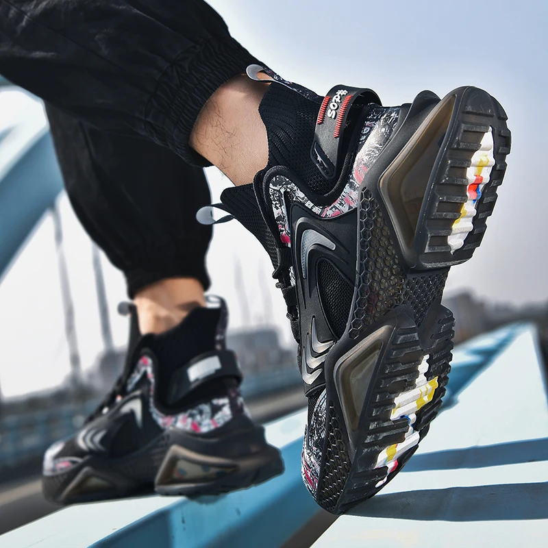 Men Shoes Sneakers man casual Men's Shoes tenis Luxury shoes Trainer Race Breathable Shoes fashion running Shoes for women