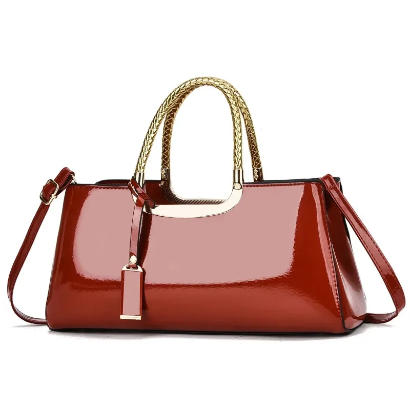 

Simplified Retro Fashion Korean Style Large Capacity Handbag Shoulder Crossbody Bag Women's Bag Soft Polyester Lining Zipper Clo