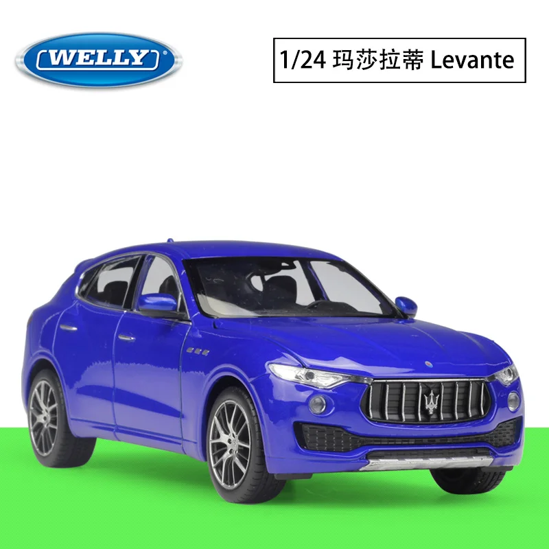 

WELLY 1:24 Marsha Levante Simulation Alloy Car Finished Product Model Handmade Toy Boy And Girl Birthday Gift Collectibles