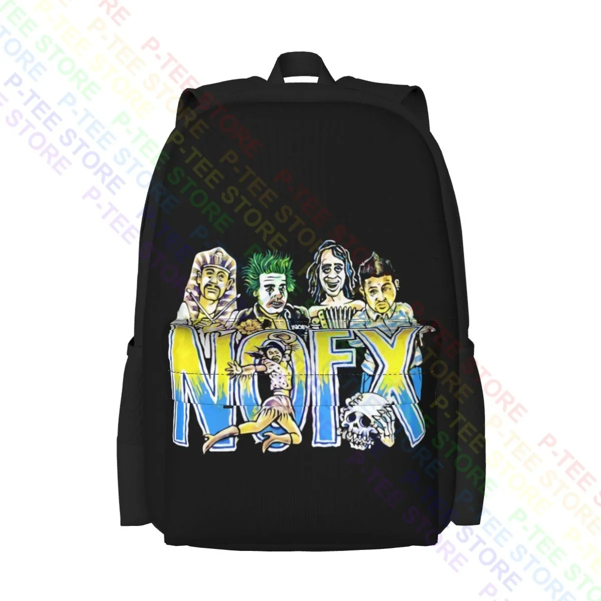 

Nofx West Coaster Tour Concert Large Capacity Backpack Cute Foldable Storage Bag Clothes Backpacks