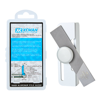 XCMAN Alpine Ski Snowboard Hard Aluminum Racing Side Bevel Angle File Guide CNC Made With Clamp Device and File