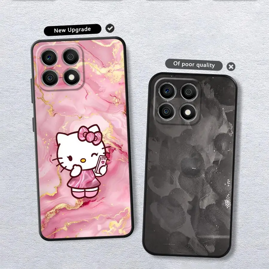 Lindo bebé Hello Kitty funda suave para teléfono para Huawei P20 Lite 2018 P20 P40 Lite P30 P20 Pro P Smart 2019