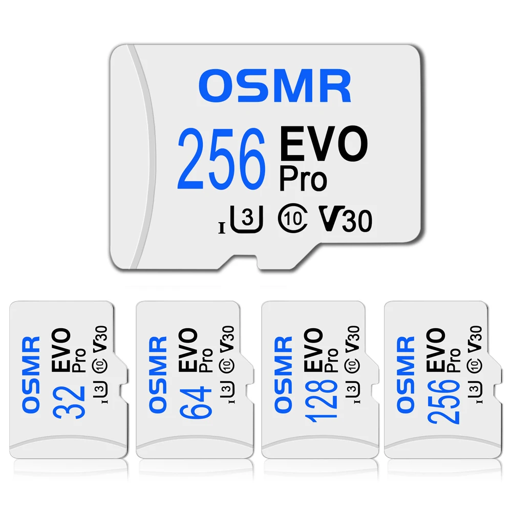 بطاقة تخزين عالية السرعة Tarjeta بطاقة SD 32 جيجابايت V30 A2 U3 فئة 10 بطاقة Micro TF SD 64G 128G 256G للكاميرات بدون طيار كاميرا ويب سجل #4