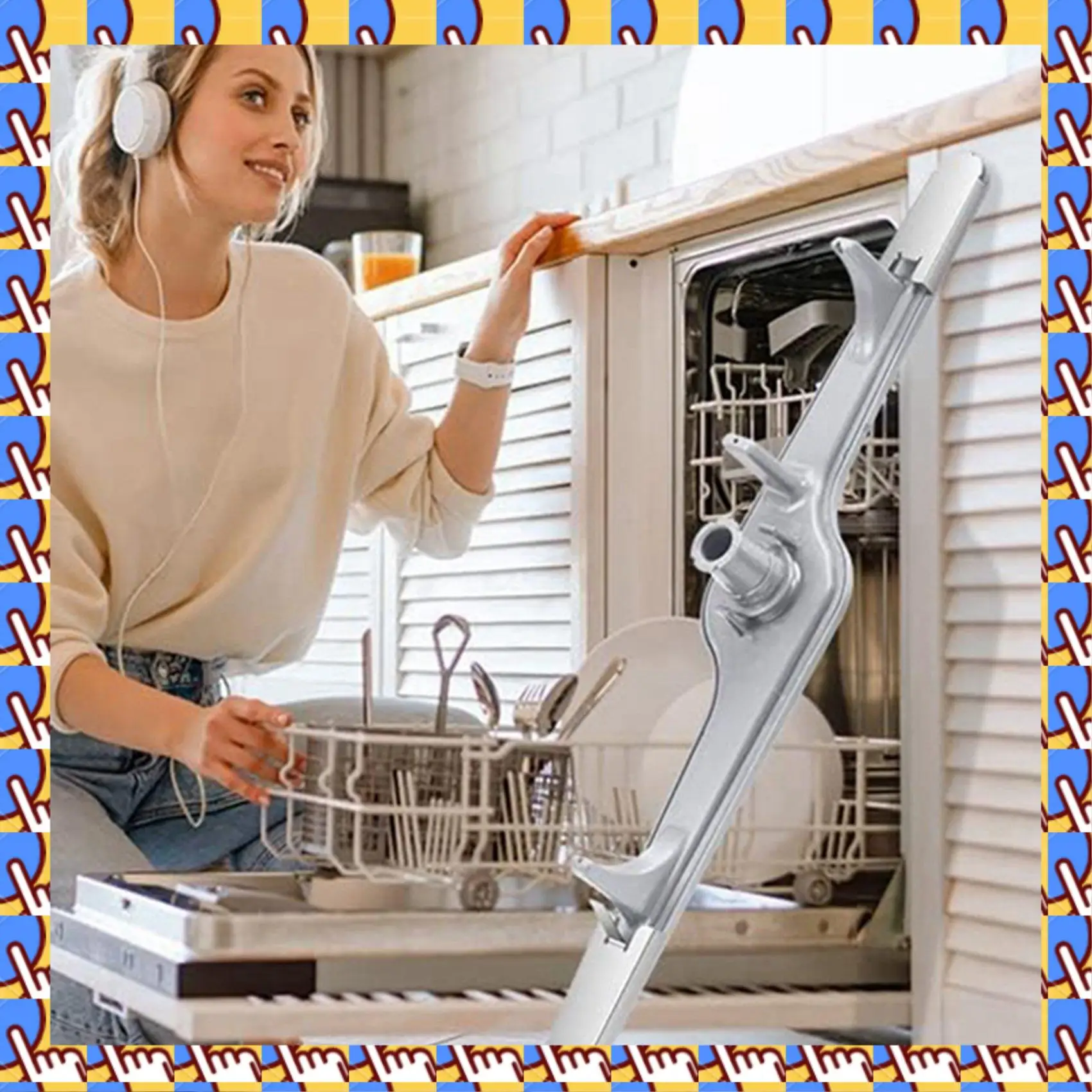 A20M 2X 154568002 Dishwasher Lower Spray Arm For Electrolux Frigidaire 154568001 5304517203 AP3958746, EA1524955 1196170