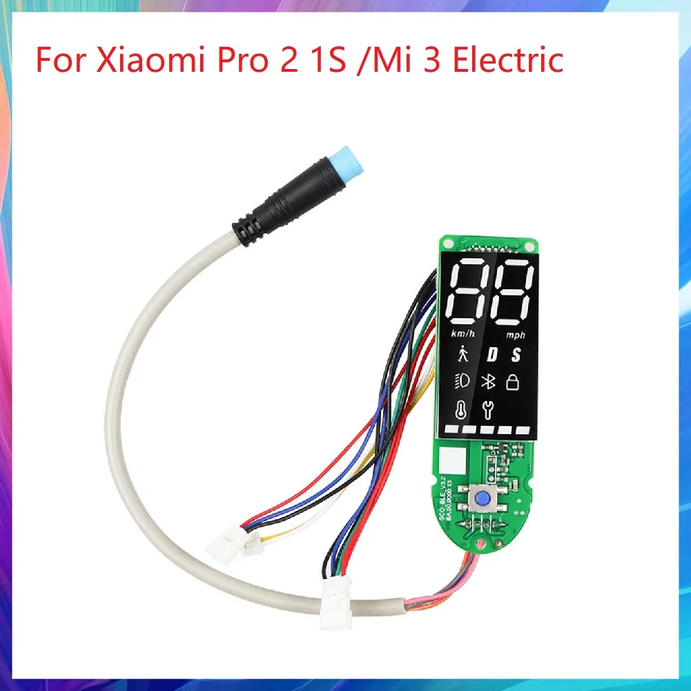 For Xiaomi M365/1S/PRO/PRO2/MI3 Electric Scooter Display Dashboard Upgraded Panel Circuit Board Scooter Parts