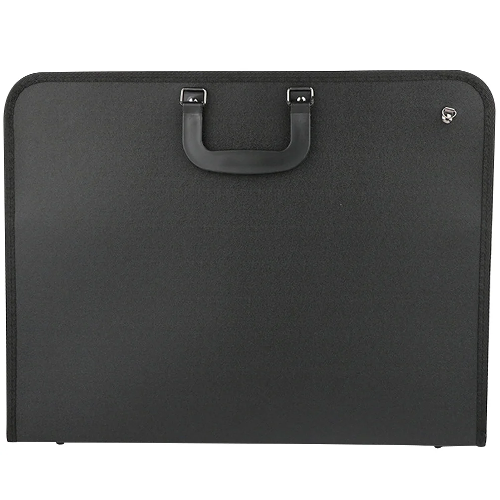 حقيبة تخزين فنان A3، هيكل عالي التحمل، تصميم مدمج، حقيبة محفظة فنية لمستلزمات الرسم، سهلة الحمل #2