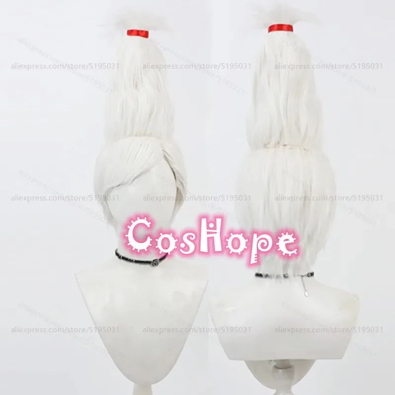 

Парик для косплея Seiko Ayase, предварительно стилизованный серебристо-белый парик, аниме, парики для косплея, термостойкие синтетические парики