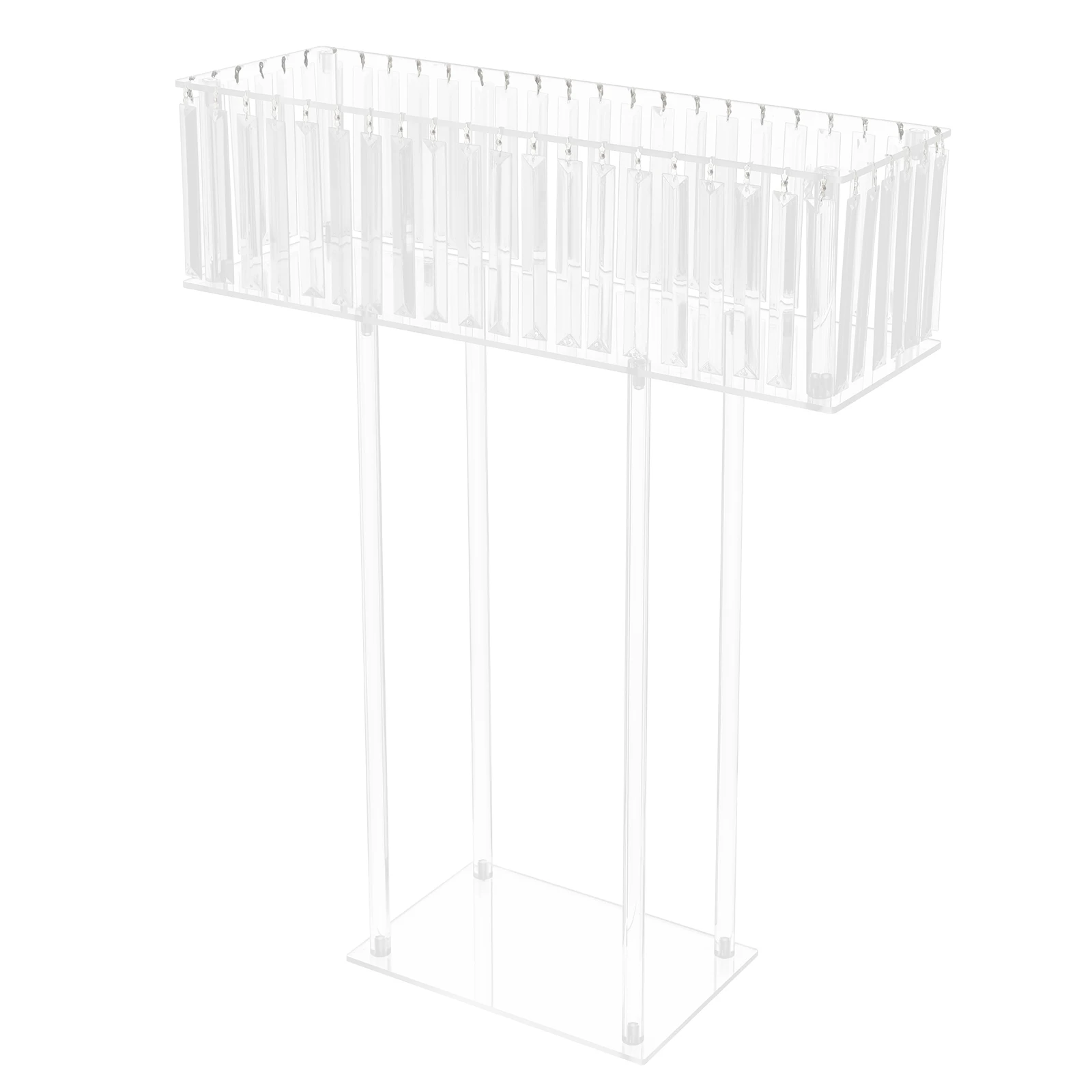 Acrylic Flower Stand Wedding Flowers Display Rack Modern for Wedding Decorations, Parties, Birthdays, Home Decor, Etc