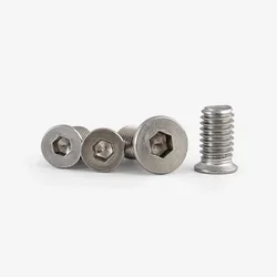 304 Stainless Steel Non-Standard Small Head Diameter Thin Countersunk Head Socket Head Cap Screw M2M3M4M5M6