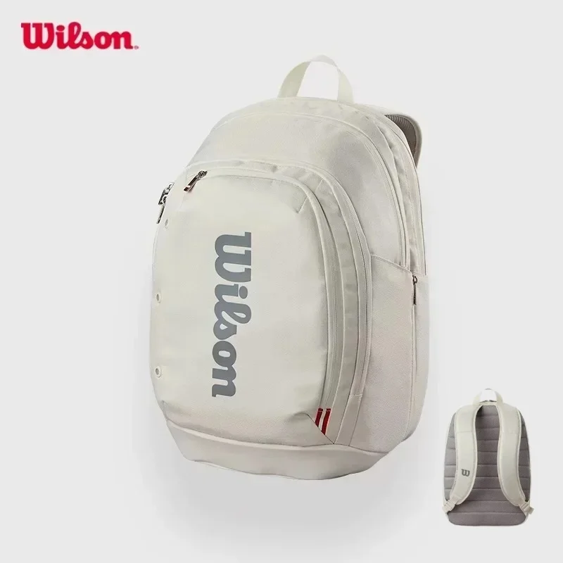 Wilson Weisheng Tennis Backpack, French Open, US Open Backpack, Ball Bag, Multi functional Men's and Women's Sports Backpack