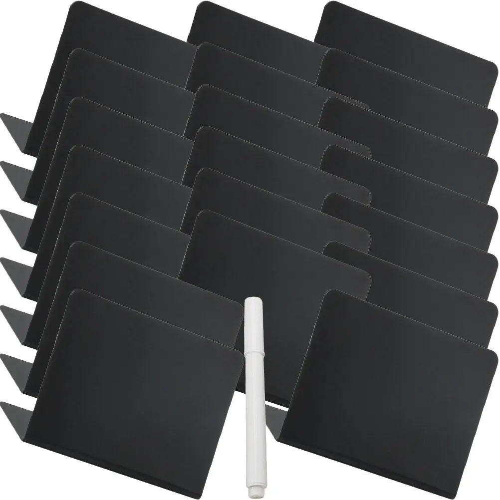 

Набор мини-досок для записей: маленькие настольные доски для сообщений, номерков, именных табличек, ценников, свадебных и праздничных подарков