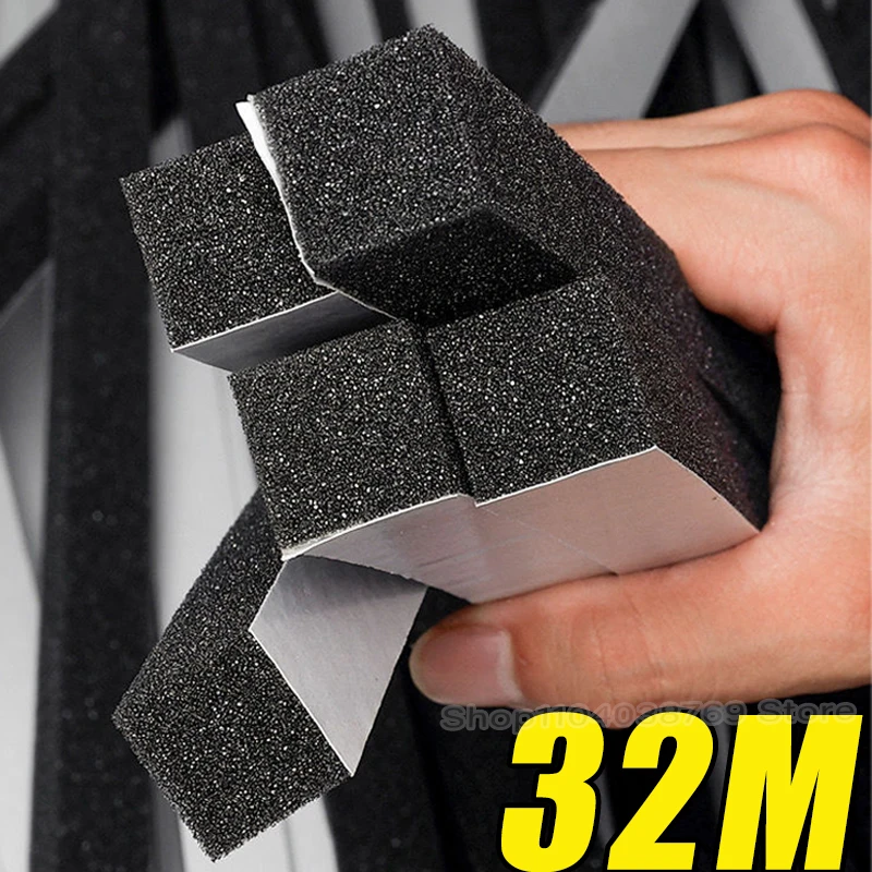 

Толстая пенопластовая уплотнительная лента для окон, устойчивая уплотнительная лента, самоклеящаяся защита от атмосферных воздействий, двери, звукоизоляционные ветрозащитные изоляционные ленты