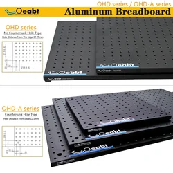 High Precision 300x600mm Aluminum Optical Flat Optical Breadboard Scientific Research Experiment Optical Plate M6 Threaded Hole