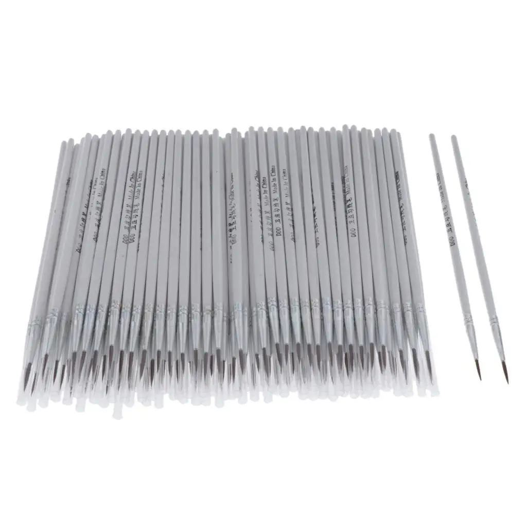 

Nylon Bristle Modeling Brush Line Drawing Pen Set for Professional Painting Tools Nail Art Makeup Oil Craft Drawing