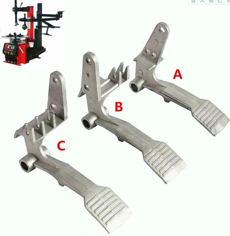 1PC Tyre Changer Accessories  Aluminum Frame Pedal Control Valve Single Pedal  Car Tire Accessories, Strong And Sturdy