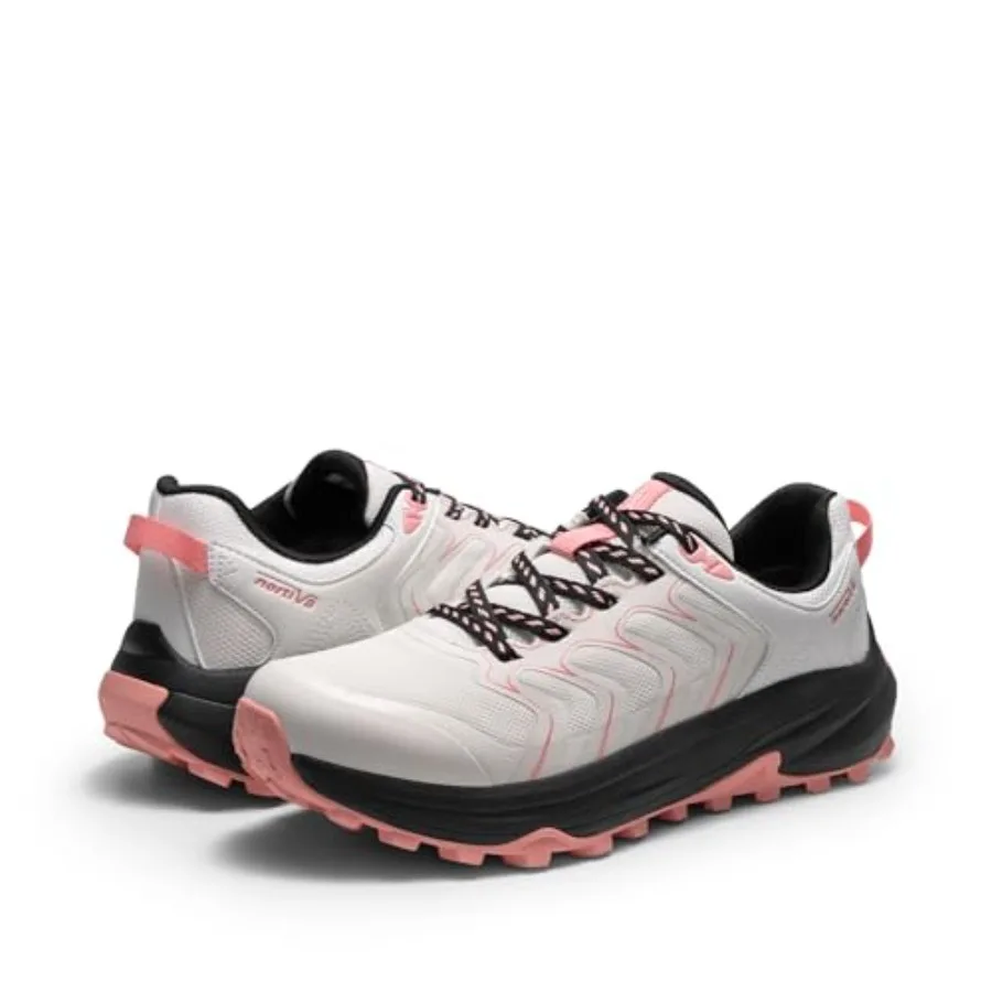 

NORTIV 8 Women's Hiking Shoes Lightweight Walking Sneakers with Arch Support Outdoor Work Camping Tennis Workout Cross Training