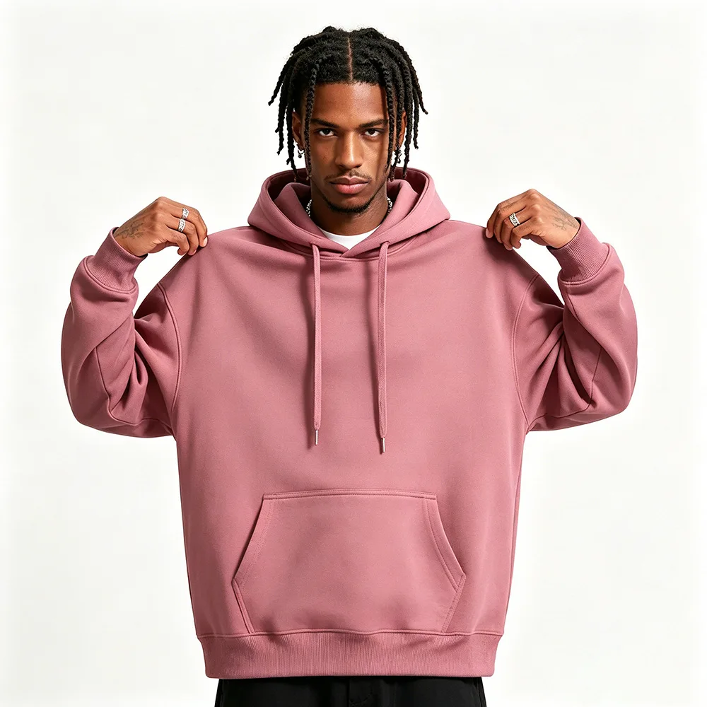 Herren- und Damen-Hoodies in Unifarben mit Taschen, Sport- und Fitness-Sweatshirts, modische Freizeitpullover in mehreren Farben – Detail 25