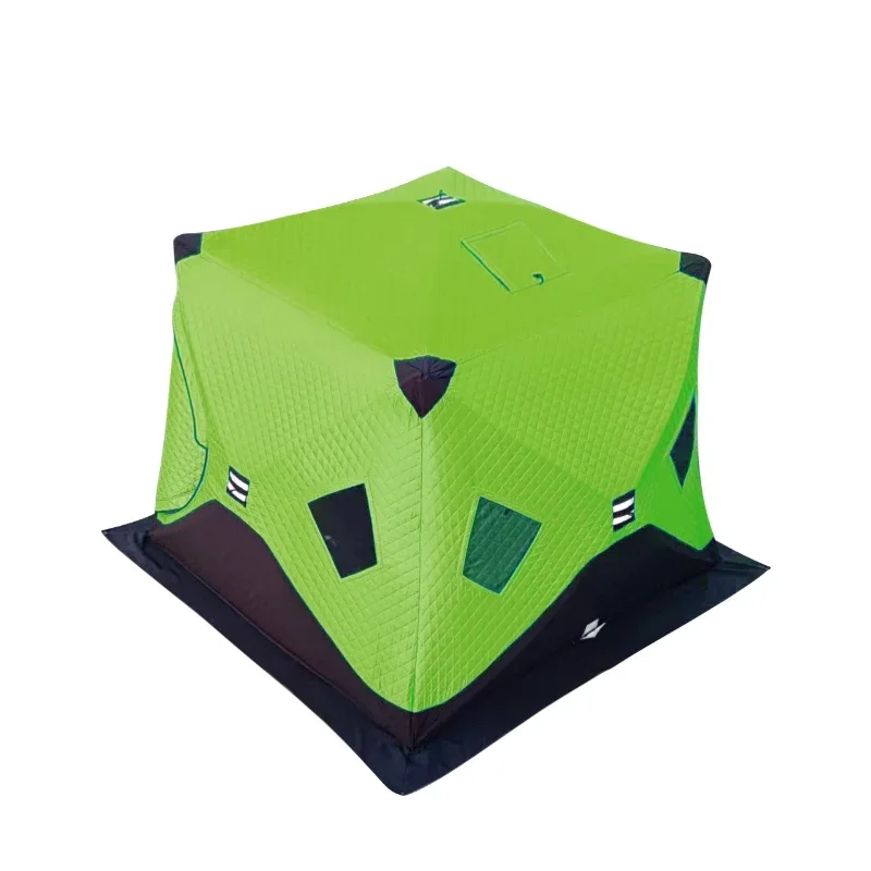 

Winter fishing square type warm windproof ice fishing thickened camping tent ski changing camping tent cotton