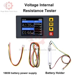 TS457 DC5V Voltage Internal Resistance Tester Detector AC 4-Wires Adjustable Voltmeter Battery Analyzer for Electrician Tool