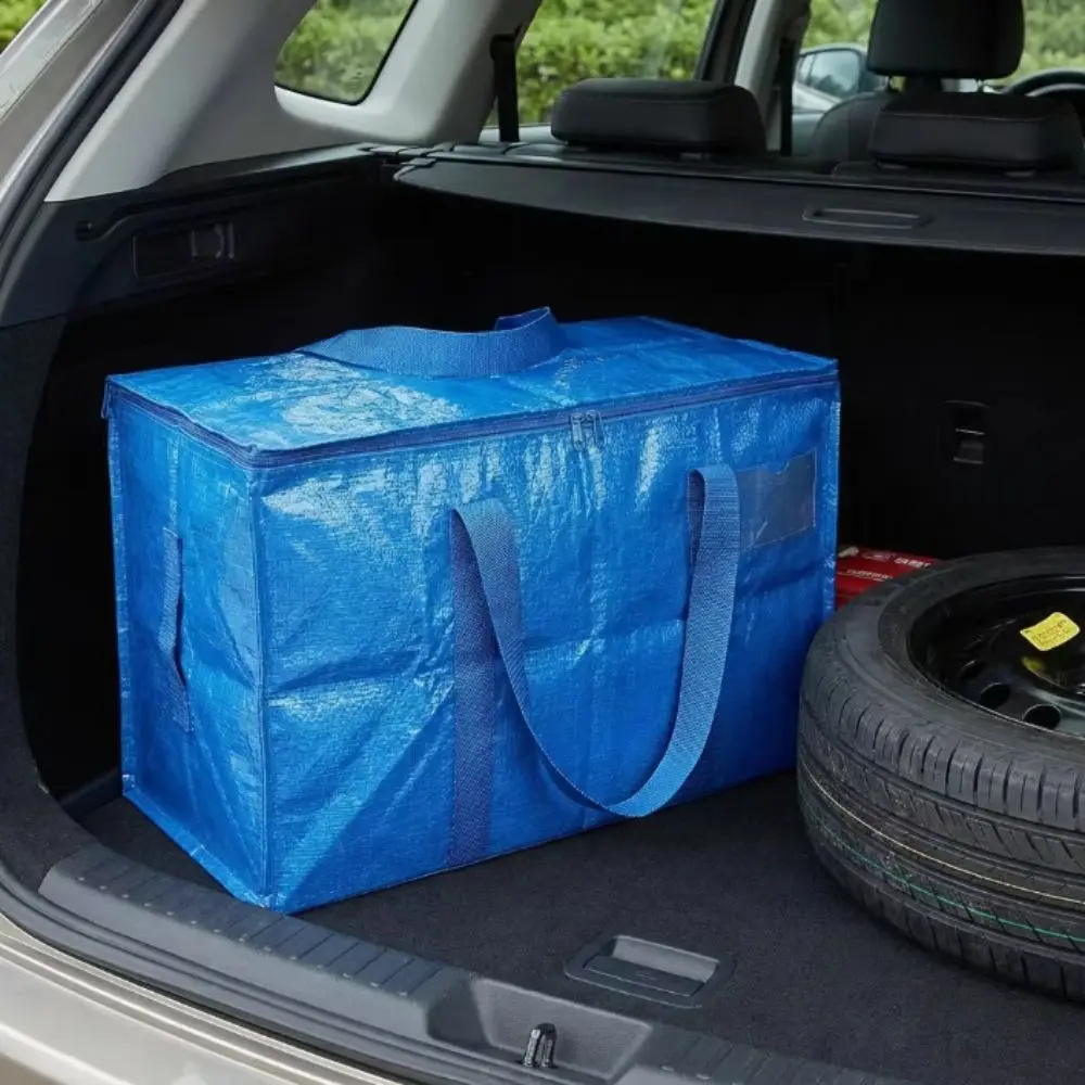 Cubic Waterproof Moving Bags Extra Large Capacity Dustproof Storage Totes Foldable Durable Packing Bag Winter Clothes Storage