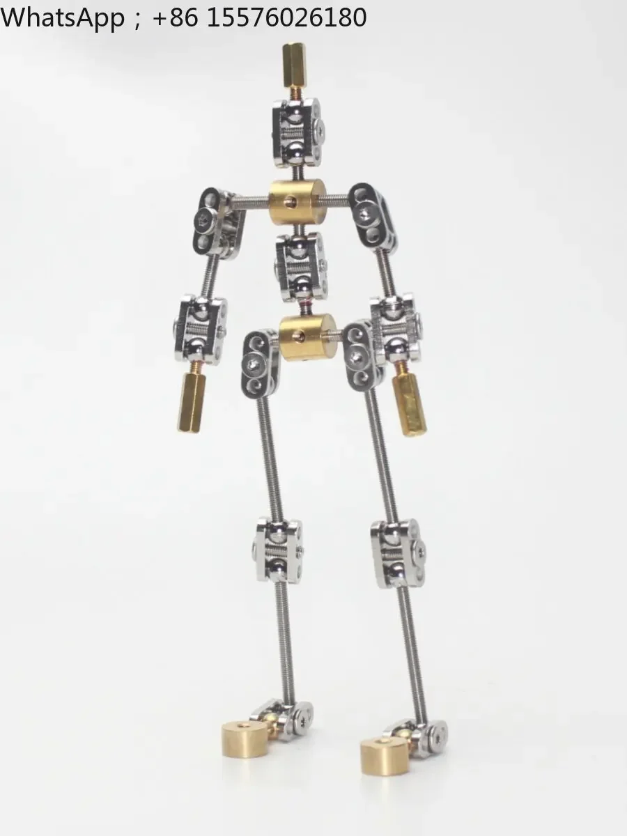 premiumSMA-28 28cm DIY stop motion animation male character skeleton stainless steel skeleton