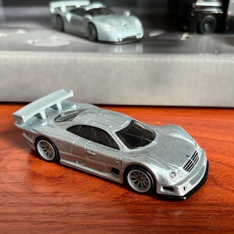 مجموعة تجميع مميزة 1/64 من Hot Wheels أسطول ستريت بورش ماكلارين مرسيدس بنز GMH39 ألعاب سيارات قابلة للجمع سيارة دييكاست