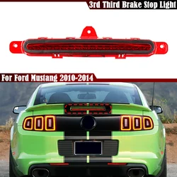 Third Brake Light Red/Smoked Shell For Ford For Mustang 2010 2011 2012 2013 2014 Tail Stop Signal Lamp Car Accessories