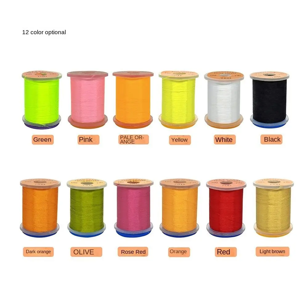 

2025 Premium Fly Fishing Line Thread Spool Super Strong Fly Tying Thread line Flies Salmon Fishing Line