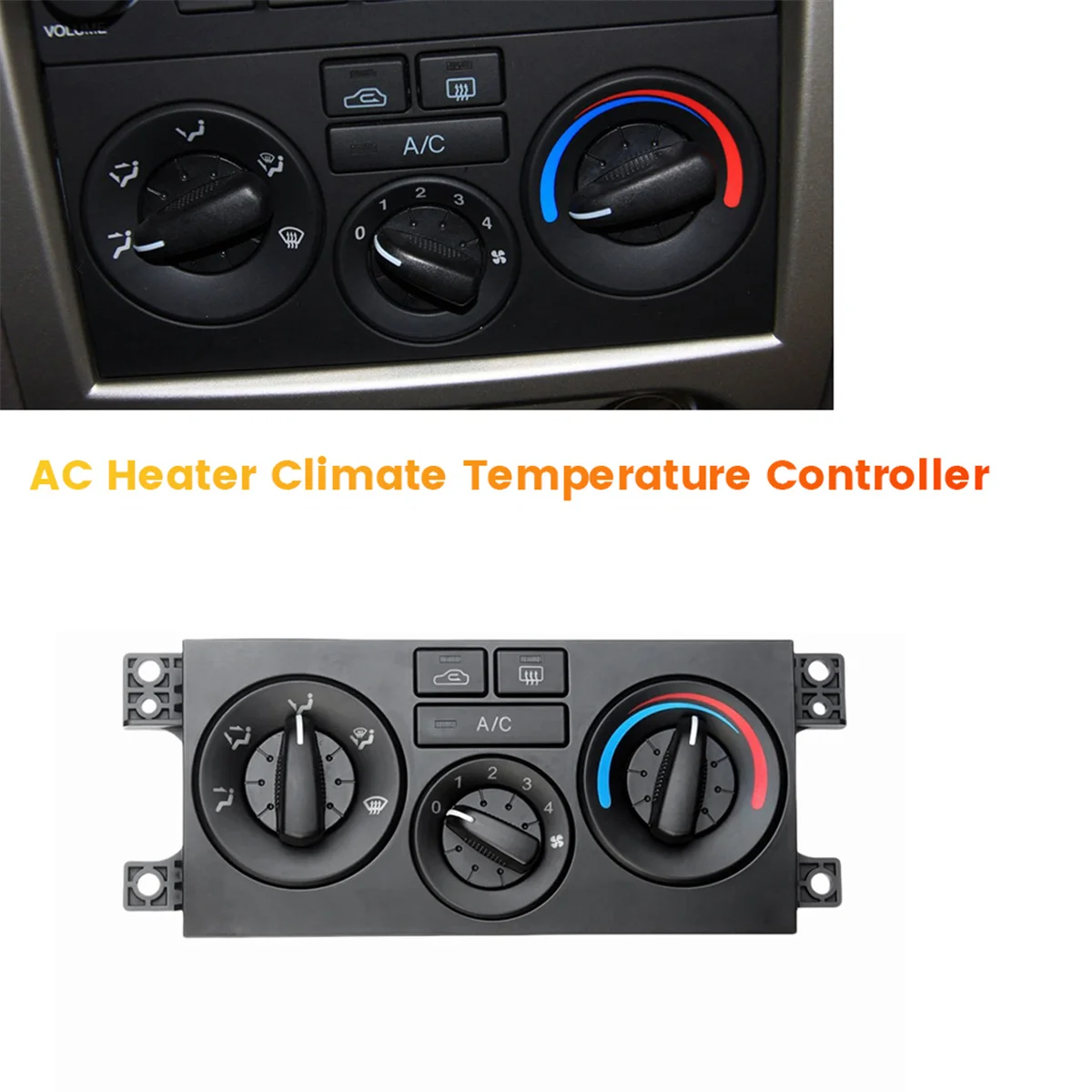 Car A/C Heater Climate Control Unit 97250-2D510-CA for 2003-2006 Heater Controller Temperature Module