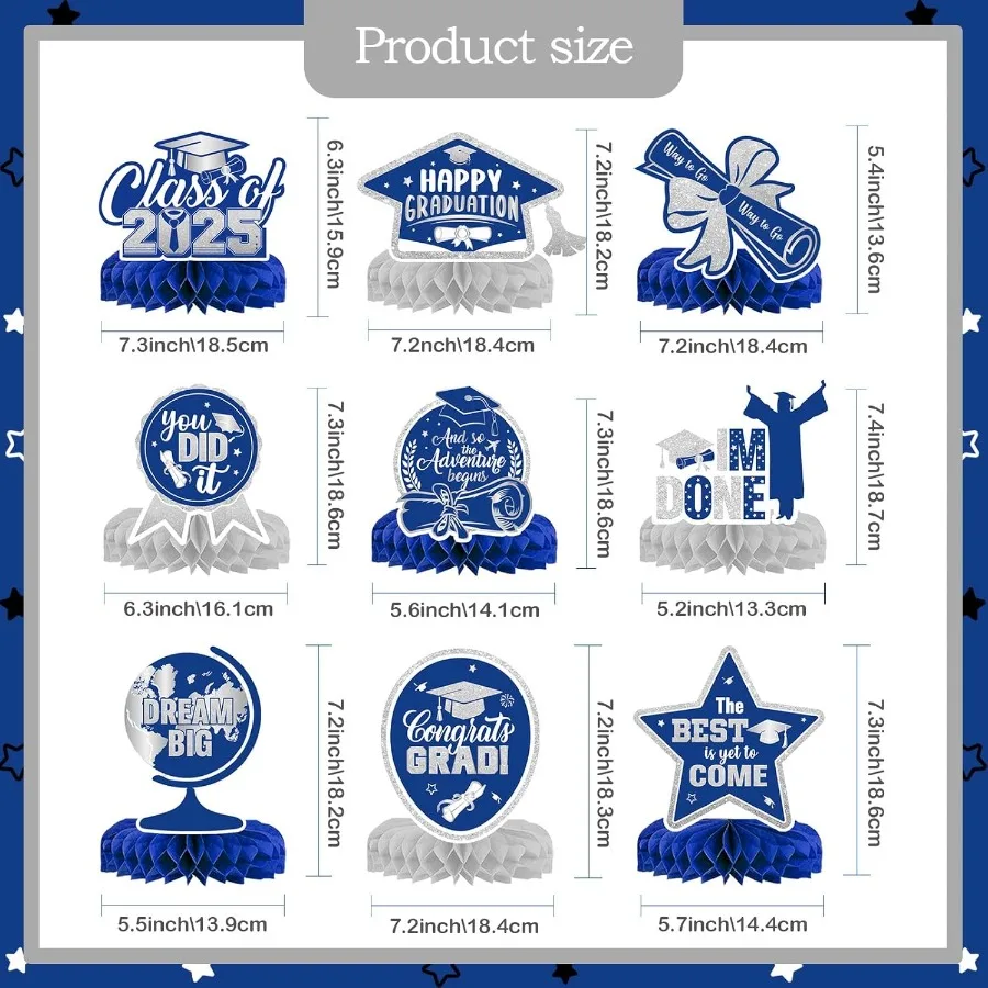ของตกแต่งงานรับปริญญาปี 2025 ของประดับตกแต่งโต๊ะสำหรับงานรับปริญญาปี 2025 ของตกแต่งโต๊ะงานรับปริญญา ของตกแต่งงานเลี้ยงรับปริญญา