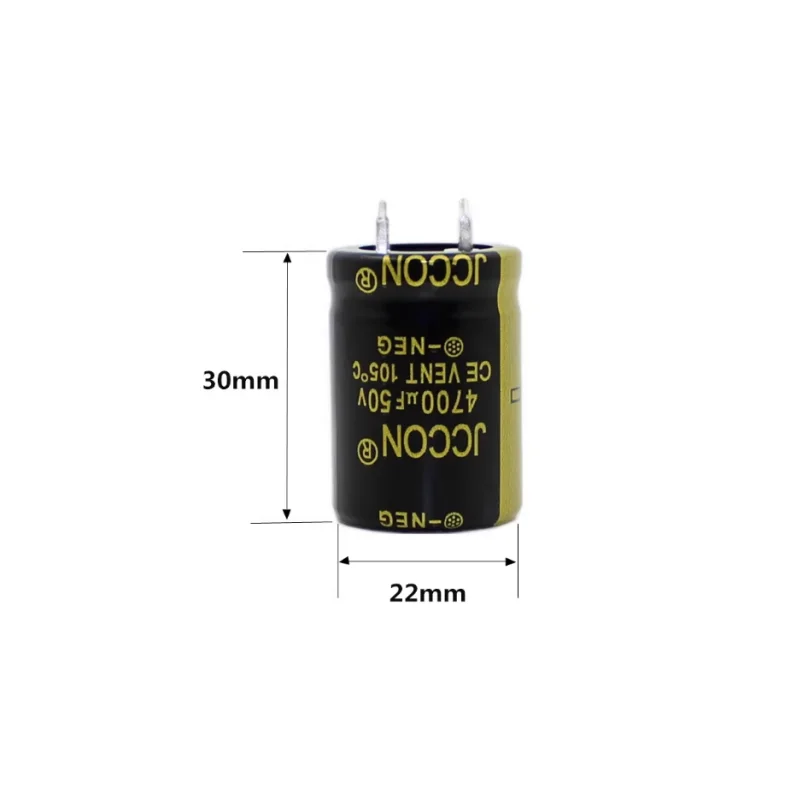 50v4700uf 50v audio amplifier power adapter filter capacitor 22x30mm
