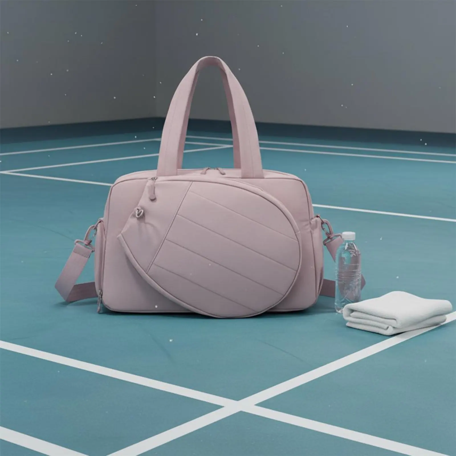 

Сумка-дафл для бадминтона, водонепроницаемая сумка для бадминтонного снаряжения, держатель для ракеток, прочный водонепроницаемый чехол для спортивного инвентаря