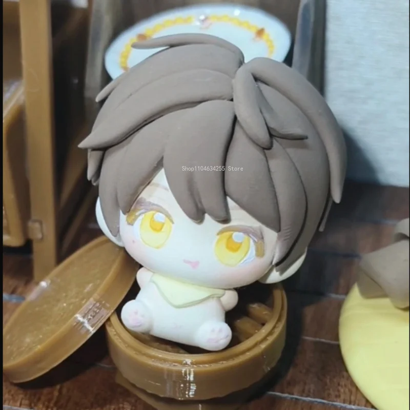 Dou Ding Cute Hug Silicone Baby Doll Mold Q Version Ultra-Light Clay Stone Plastic Soft Clay Molded Doll Exemption Polishing