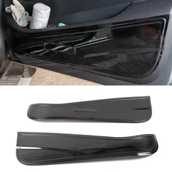 For Mercedes-Benz V-Class Vito W447 2017-2023 Car Accessory Stainless 2-Door Anti-kick Pad Cover Trim Frame Interior Decoration