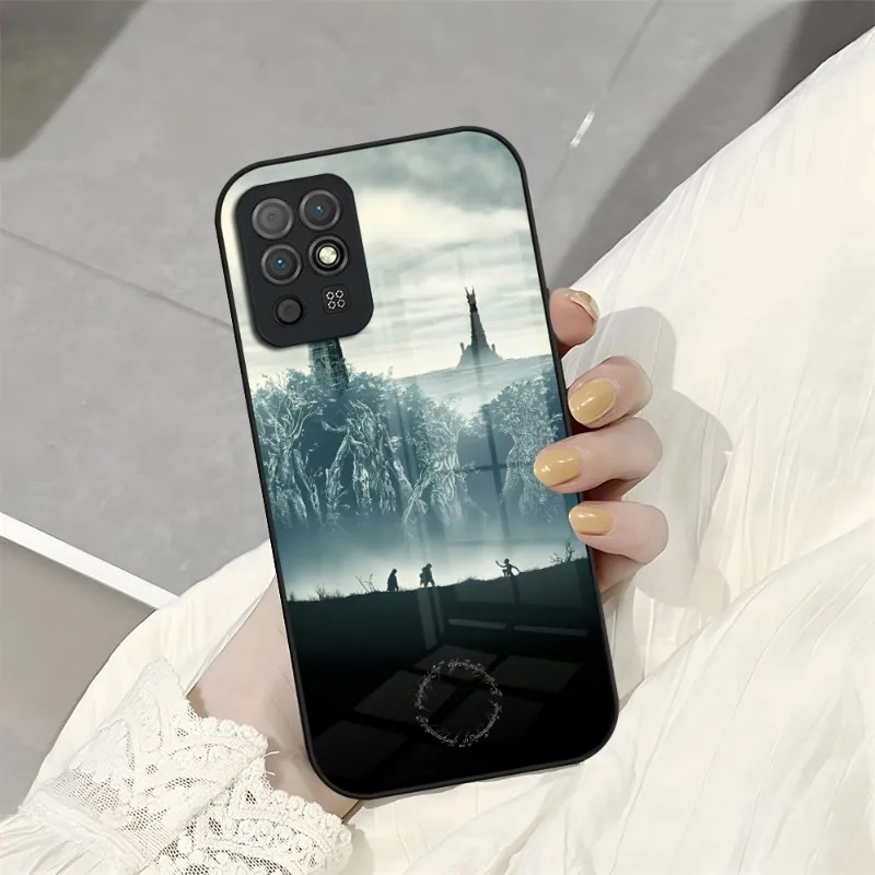 Movie R-Rings Of The Lords Phone Case For Huawei P30 Lite P50 P20 P40 P10 P9 Smartp Z Mate 40 Honor 30 50 60 Pro Plus Glass 