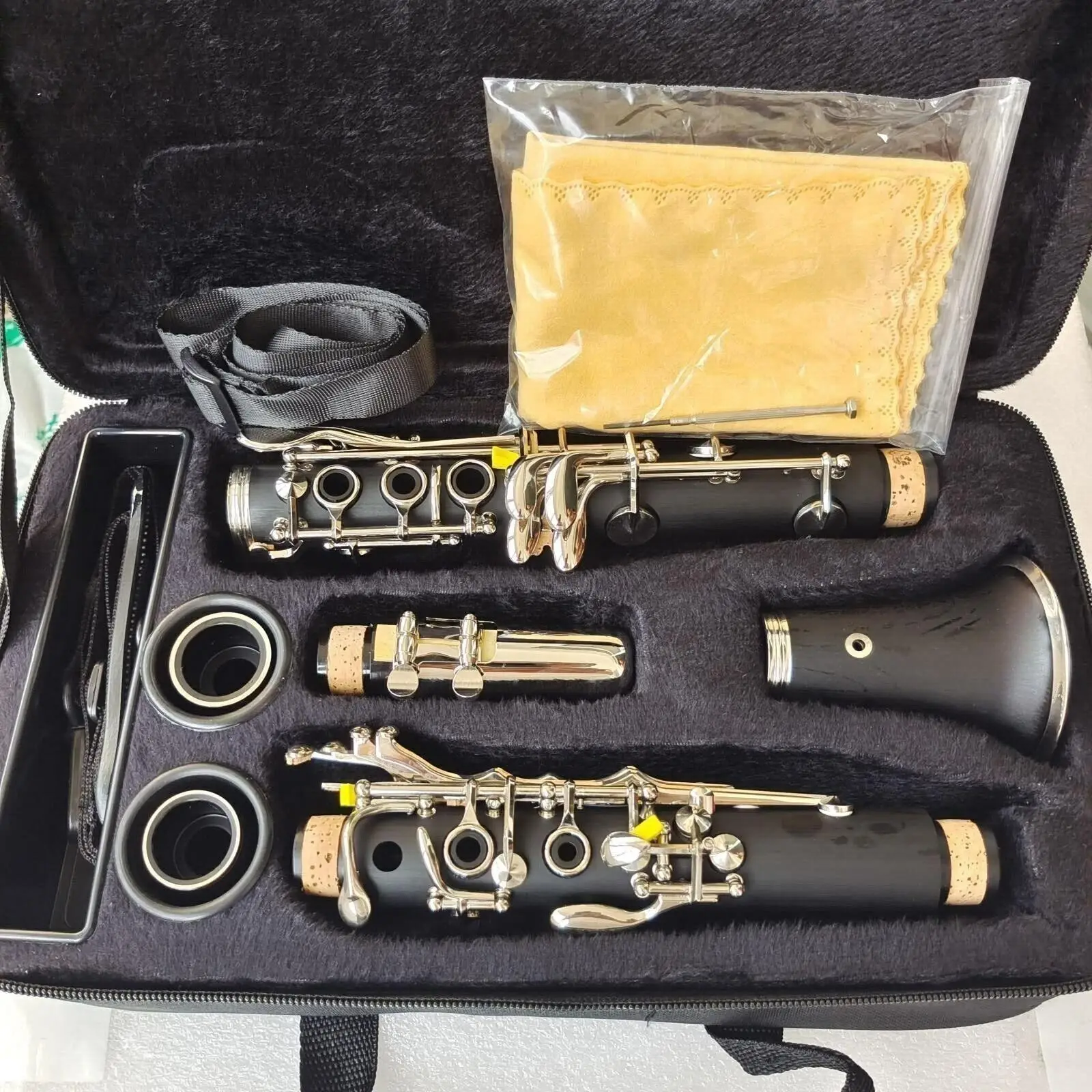 C Key Clarinet With Case Ebonite Good Material and Sound Clarinetto